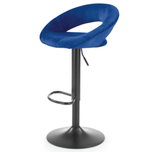 Barová židle SCH-102 tmavě modrá obraz