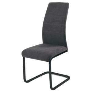 Jídelní židle JANIE šedá/černá obraz