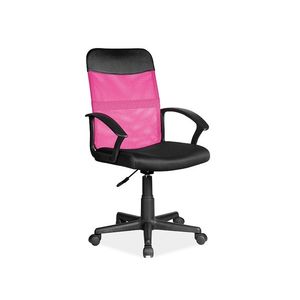 Kancelářská židle Q-702 Růžová, Kancelářská židle Q-702 Růžová obraz