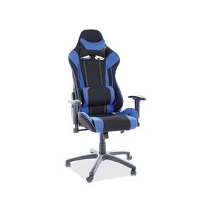Herní židle VIPER Modrá obraz