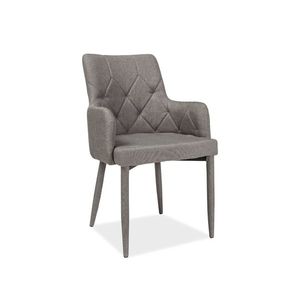 Jídelní čalouněná židle RICARDO, šedá obraz