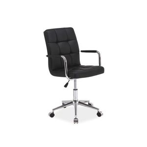 Kancelářská židle Q-022 Signal Černá obraz