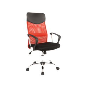 Kancelářská židle Q-025 Červená, Kancelářská židle Q-025 Červená obraz