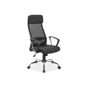 Kancelářská židle Q-345 Černá, Kancelářská židle Q-345 Černá obraz