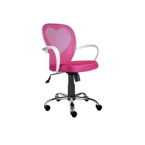 Dětská kancelářská židle DAISY Růžová, Dětská kancelářská židle DAISY Růžová obraz