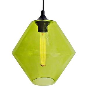 Závěsná lampa BREMEN včetně žárovky Zelená obraz