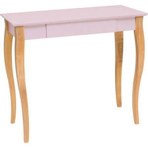 Růžový psací stůl Ragaba Lillo, délka 85 cm obraz