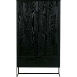 Černá skříňka z jasanového dřeva 85x149 cm Silas – WOOOD obraz
