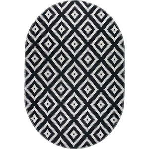 Černo-bílý pratelný koberec 60x100 cm – Vitaus obraz