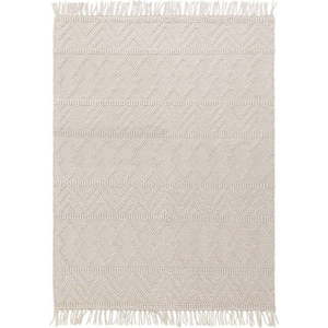 Krémový vlněný koberec 200x290 cm Asra – Asiatic Carpets obraz
