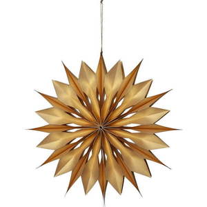 Světelná dekorace s vánočním motivem ve zlaté barvě Flinga – Star Trading obraz