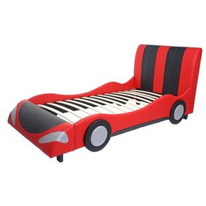 Dětská postel auto HWC-E14 Červená, Dětská postel auto HWC-E14 Červená obraz