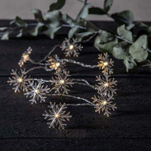 Světelný řetěz s vánočním motivem počet žárovek 10 ks délka 135 cm Izy Snowflakes – Star Trading obraz