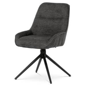 Jídelní židle ZANE šedá/černá obraz