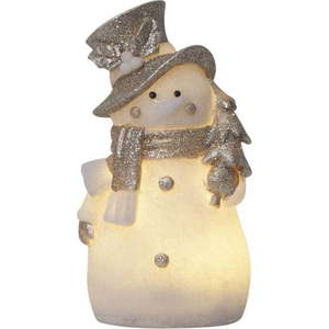 Světelná dekorace s vánočním motivem v bílo-stříbrné barvě Buddy – Star Trading obraz