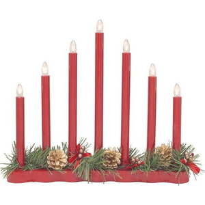 Červená světelná dekorace s vánočním motivem Hol – Markslöjd obraz