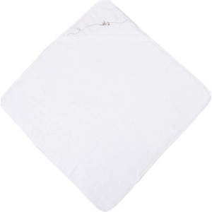 Bílá bavlněná zavinovací dětská deka 75x75 cm Bebemarin – Mijolnir obraz