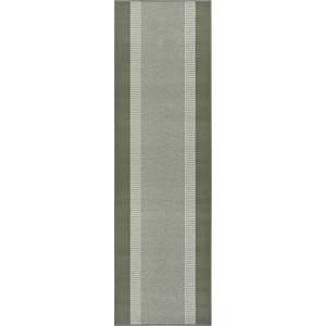 Zelený koberec běhoun 300x80 cm Band - Hanse Home obraz