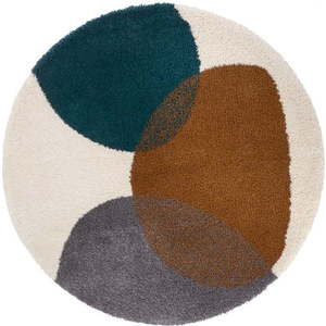 Hnědý kulatý koberec ø 160 cm Arti – Hanse Home obraz