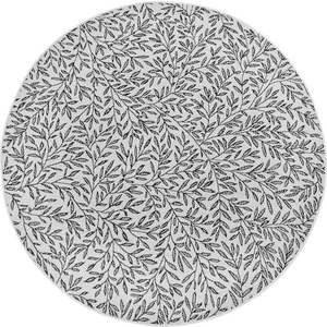 Černobílý kulatý koberec ø 120 cm Twig – Hanse Home obraz