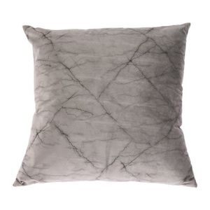 Dekorační polštář Cushion Mramor 45x45 cm, šedý obraz