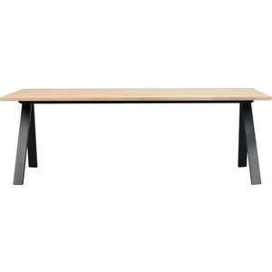 Rozkládací jídelní stůl s deskou z dubového dřeva 220x100 cm Carradale - Rowico obraz