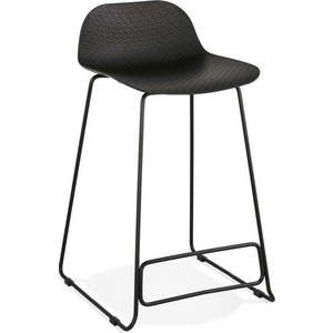 Černá barová židle Kokoon Slade, výška 85 cm obraz