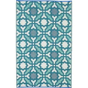 Modrý venkovní koberec 90x150 cm Seville – Fab Hab obraz