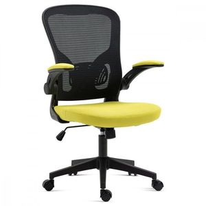 Kancelářská židle KA-V318 Žlutá, Kancelářská židle KA-V318 Žlutá obraz