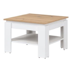 Konferenční stolek ERNIE LA05 bílá/dub evoke obraz