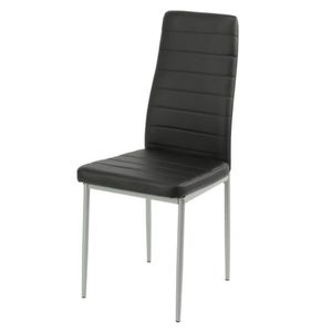 Jídelní židle FADILA černá/šedá obraz