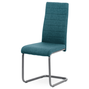 Jídelní židle ELISA modrá/antracitová obraz