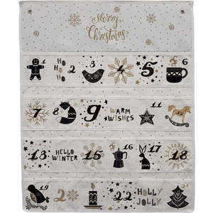 Bavlněný adventní kalendář Butter Kings Scandinavian Christmas obraz