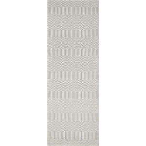 Světle šedý vlněný koberec běhoun 66x200 cm Sloan – Asiatic Carpets obraz