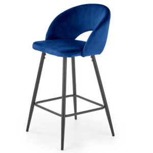 Barová židle SCH-96 tmavě modrá obraz