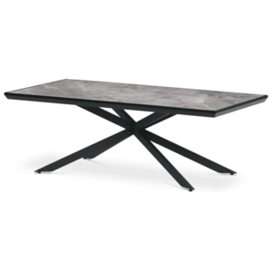 Konferenční stolek SETUBAL šedá/černá obraz