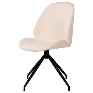 Jídelní židle MUNTI 2 bílá/černá obraz