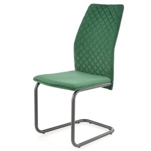 Jídelní židle SCK-444 zelená/černá obraz