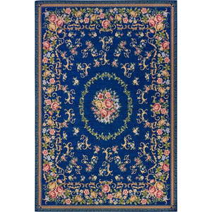 Tmavě modrý koberec 75x150 cm Nour – Hanse Home obraz