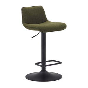 Tmavě zelené barové židle v sadě 2 ks 103 cm Zenda – Kave Home obraz