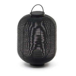 Černá LED stmívatelná stolní lampa (výška 37 cm) Saranella – Kave Home obraz