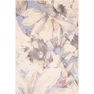 Krémový vlněný koberec 133x180 cm Lilia – Agnella obraz