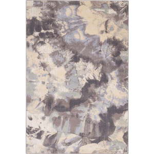 Krémovo-šedý vlněný koberec 160x240 cm Taya – Agnella obraz