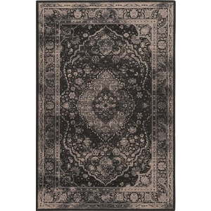 Tmavě šedý vlněný koberec 133x180 cm Zana – Agnella obraz