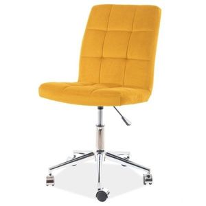 Kancelářská židle SIGQ-020 žlutá obraz
