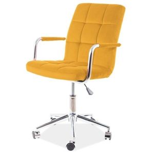 Kancelářská židle SIGQ-022 žlutá obraz