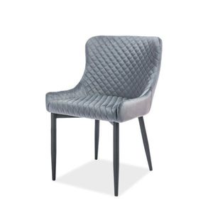 Jídelní židle CULAN šedá/černá obraz