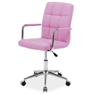 Kancelářská židle SIGQ-022 růžová obraz