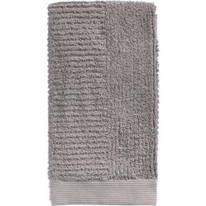 Šedohnědý bavlněný ručník 100x50 cm Classic - Zone obraz