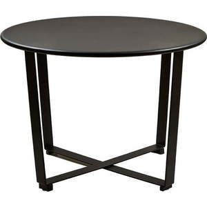 Černý kovový kulatý konferenční stolek ø 62 cm Wismar – Villa Collection obraz